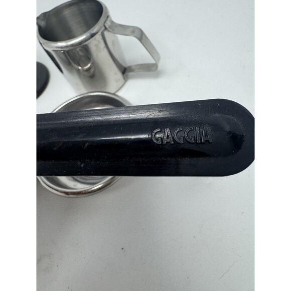 Gaggia Classic Accessories (set Of 5) Tamper, Milk Jug, Portafilters, Scoop - Picture 3 of 4